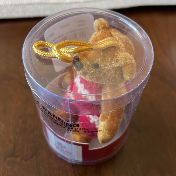 Rare Gund Holiday countdown to Christmas Mini Jointed bear ornament - Picture 7 of 7